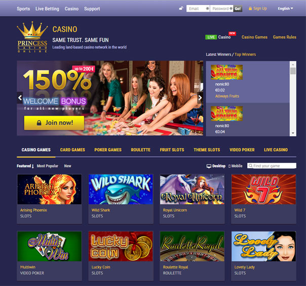 Casino Princess Online