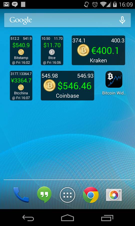 bitcoin price application