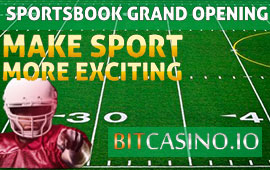 Bitcasino.io Launches Sportsbook and Chance to Win 20,000 mBTC