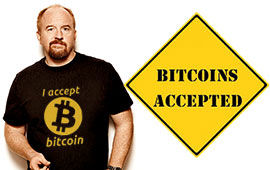 louis CK accepts bitcoin