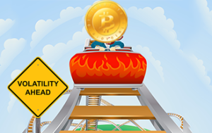 Bitcoin price roller coaster