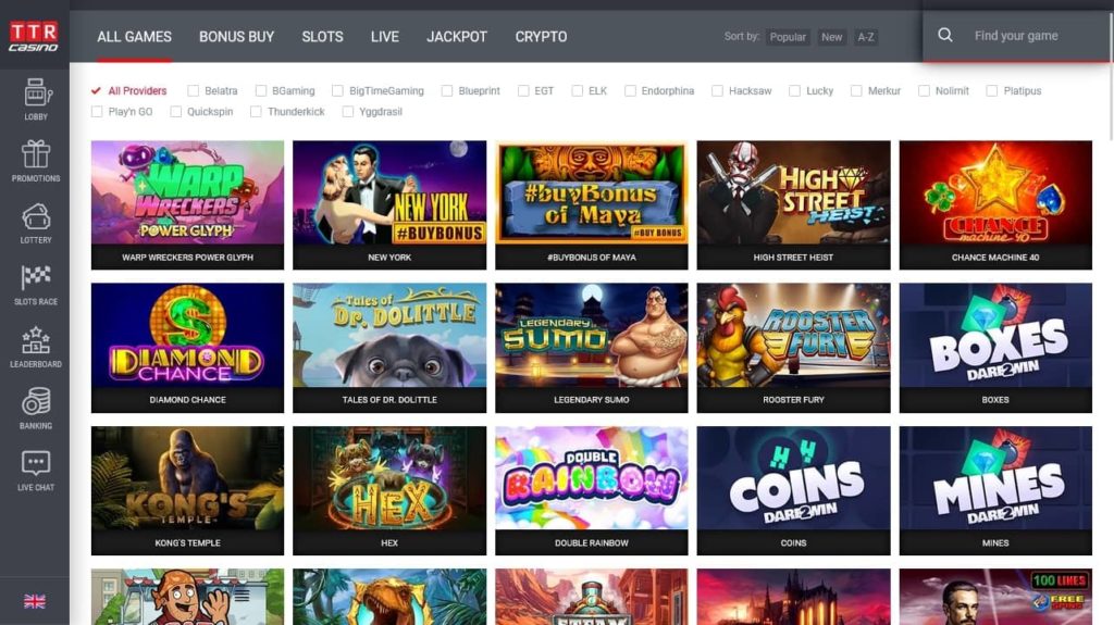 video gaming slots casino online