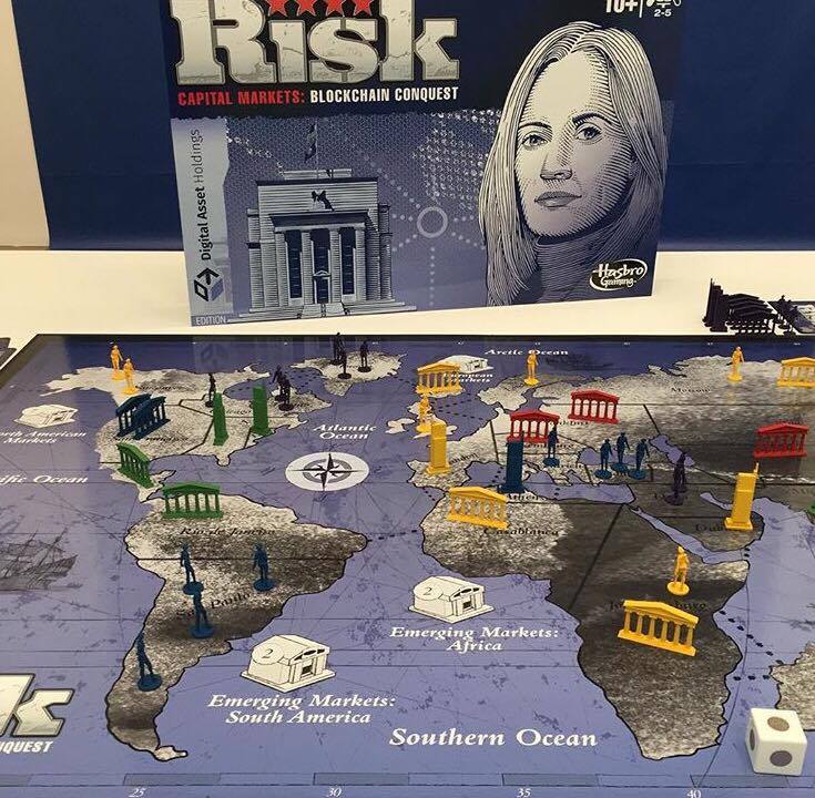 Blockchain Risk Board Game