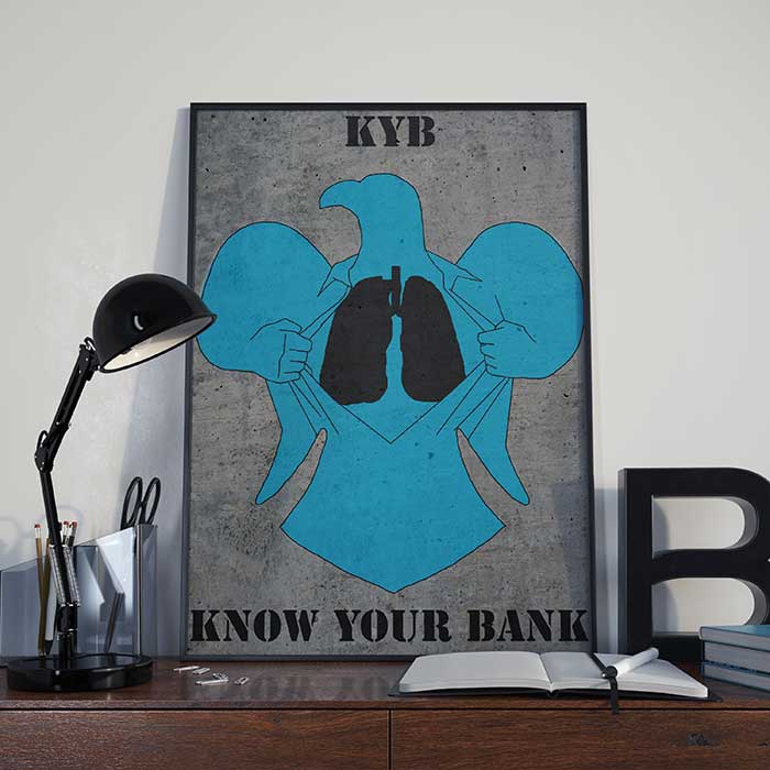 KYB Know your bank art