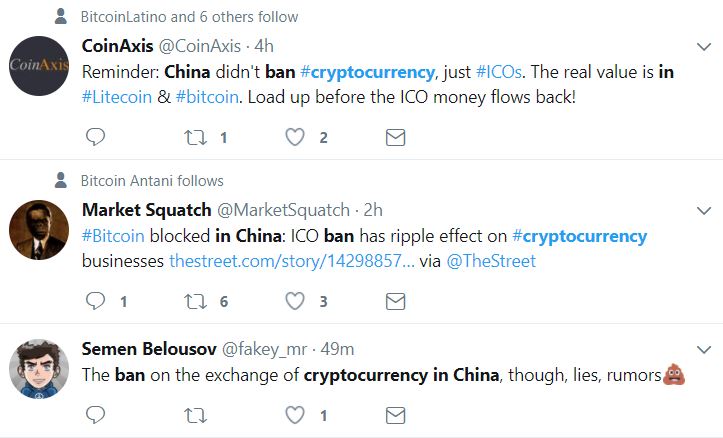 Skeptics React To China Bitcoin Ban News