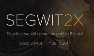 New SegWit2X Fork Goes Ahead