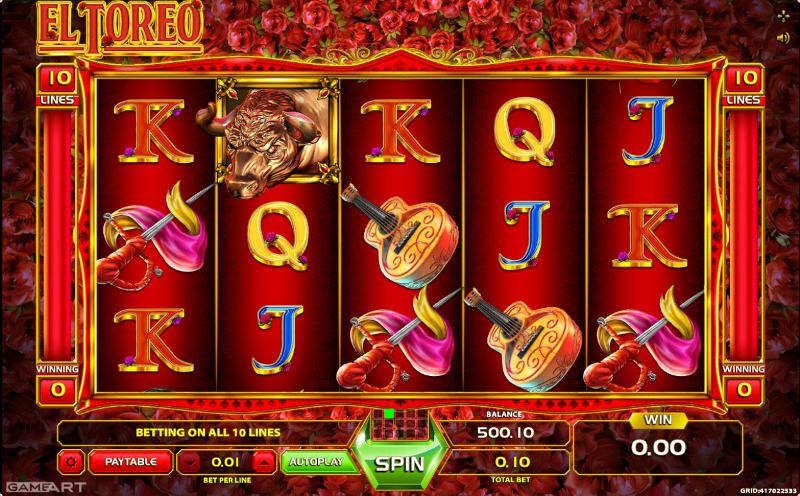 El toreo slot game