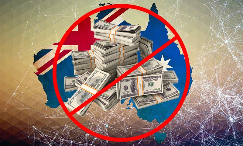 Australia Bans Cash Payments Over $7,500 USD