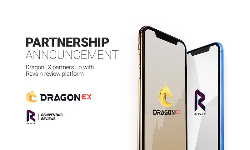 Revain Announces Partnership With DragonEx Exchange