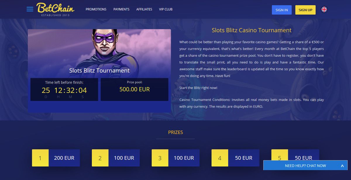 betchain bitcoin tournament 