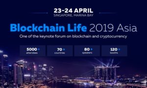 Singapore Hosts Blockchain Life 2019 – A Global Forum on Blockchain and Cryptocurrencies