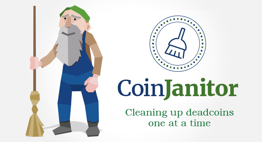 CoinJanitor Buys Its First Deadcoin
