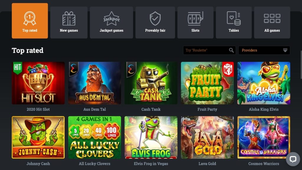 Bspin Casino Games.