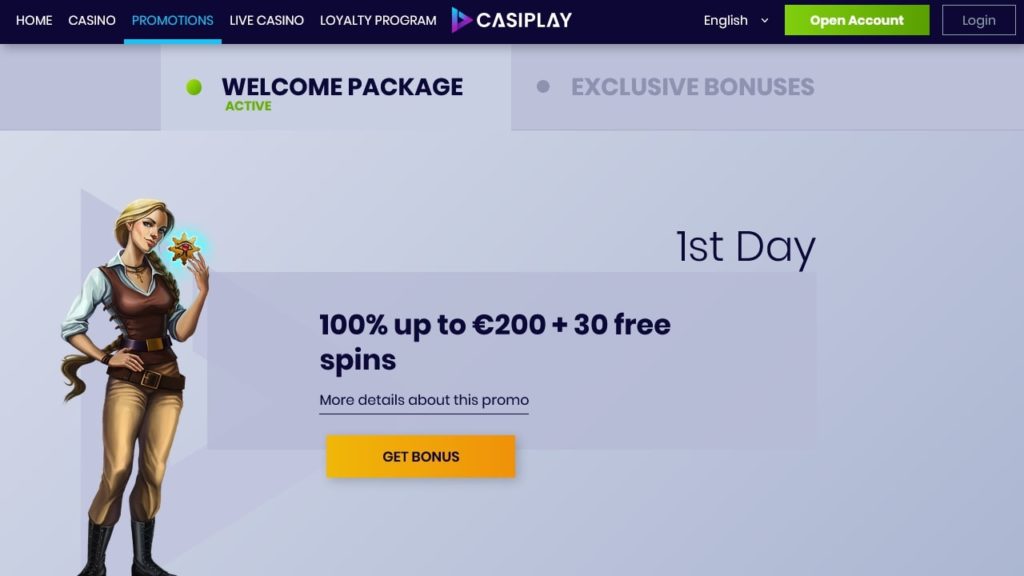Casiplay Casino Promotions.