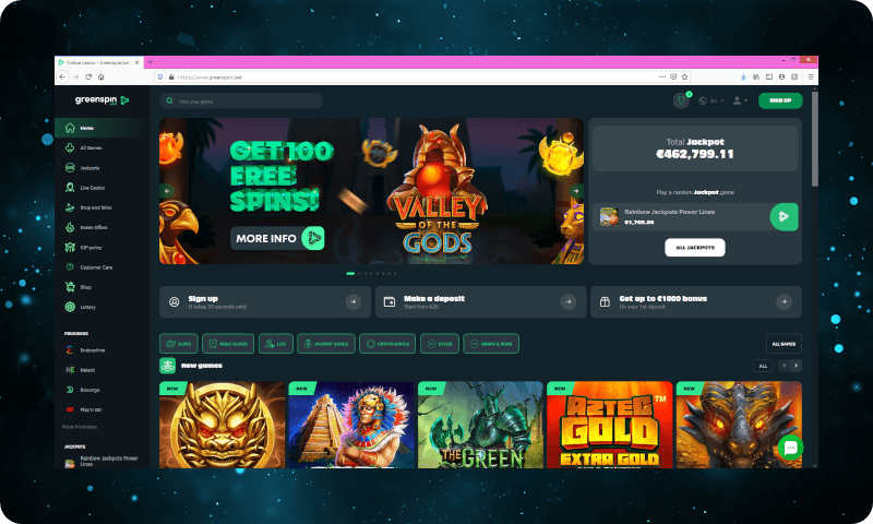 Greenspin Casino Review