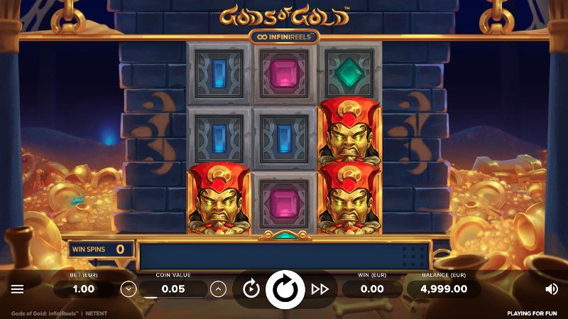 gods of gold netent slot