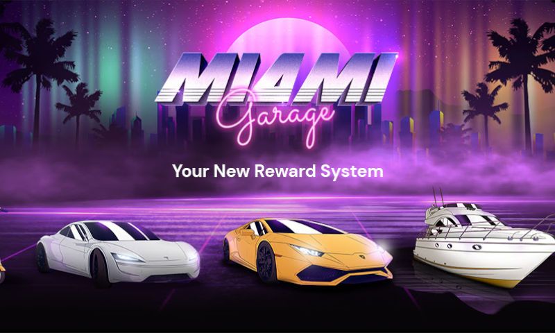 Become a Status Symbol With FortuneJack’s Miami Garage