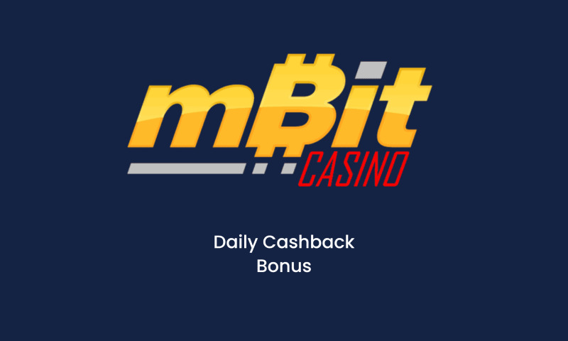 mBit Daily Cashback Bonus