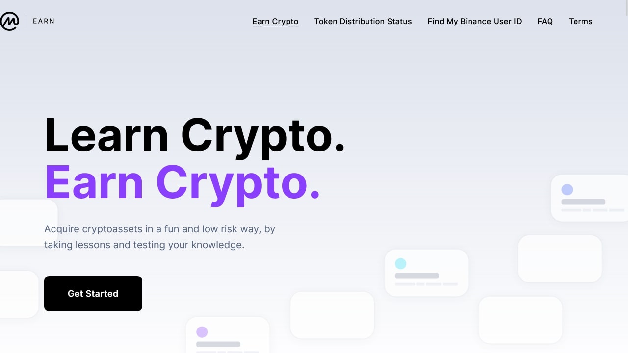 learn and earn crypto 2022