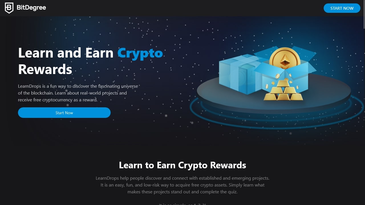 free learn and earn crypto