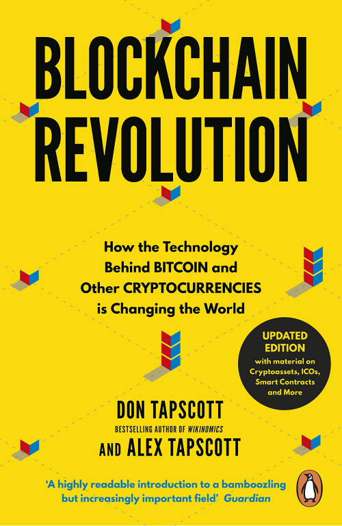 Blockchain revolution book front cover