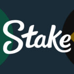 Stake casino logo with Tether and Binance Coin logos in the background