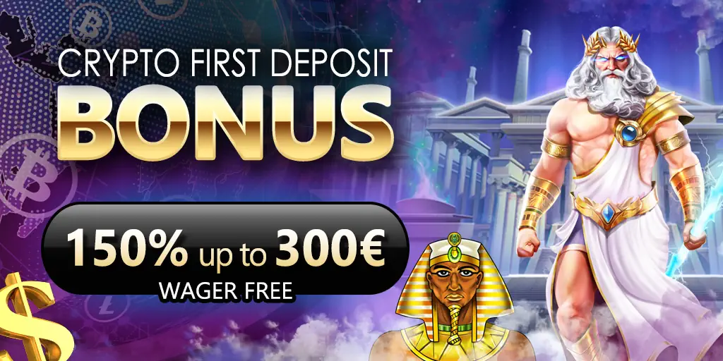 Crypto First Deposit Bonus
