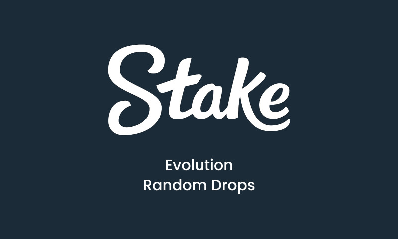 Evolution Random Drops at Stake Casino