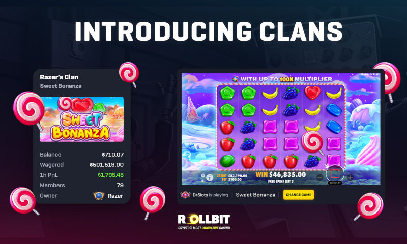 Clans at Rollbit Casino is Live
