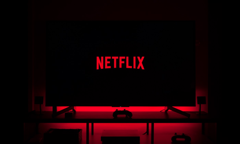Netflix on a TV screen