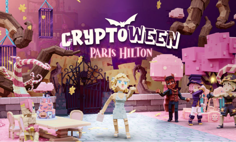 Paris Hiltons “Cryptoween” Event 