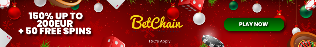 Betchain casino Christmas advert