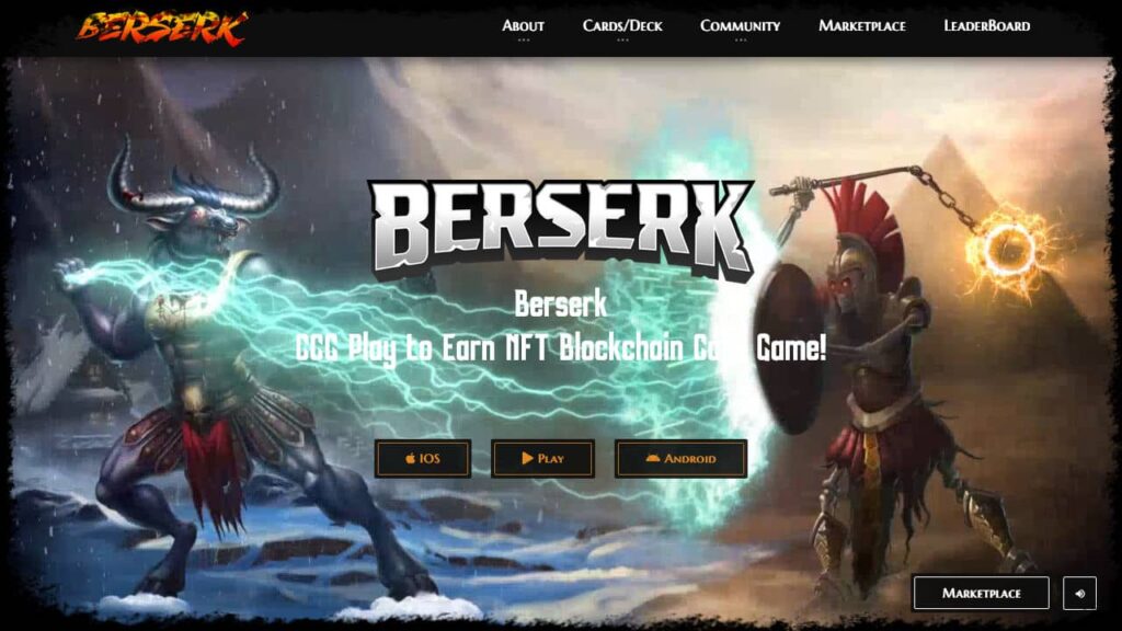 Beserk NFT Card Game