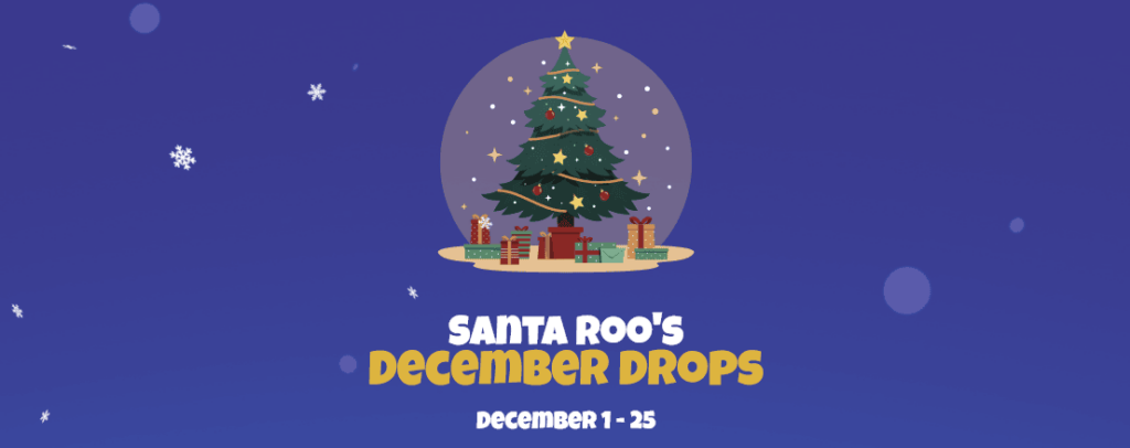 Roobet: Santa Roo’s December Drops 