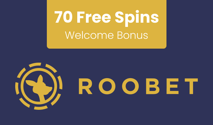Roobet Welcome Bonus: 70 Free Spins