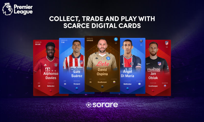 Premier League Partners with Sorare Fantasy Sports Game
