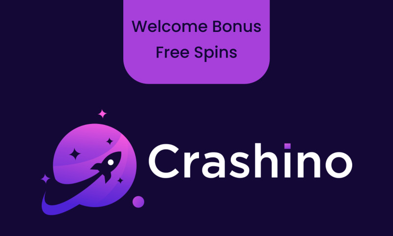 Crashino Welcome Bonus: 300 Free Spins 100% up to €200