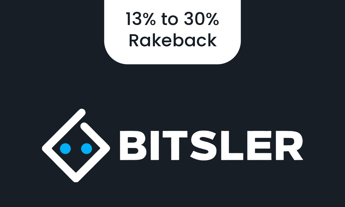 Bitsler Rakeback Bonus: 13% up to 30%