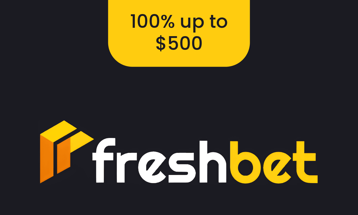 FreshBet Esports Welcome Bonus: 100% up to $500