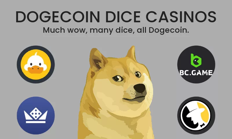 Dogecoin Dice Casinos: 5 Best Dogecoin Dice Gambling Sites