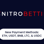 Nitrobetting Accepts 5 More Cryptocurrencies