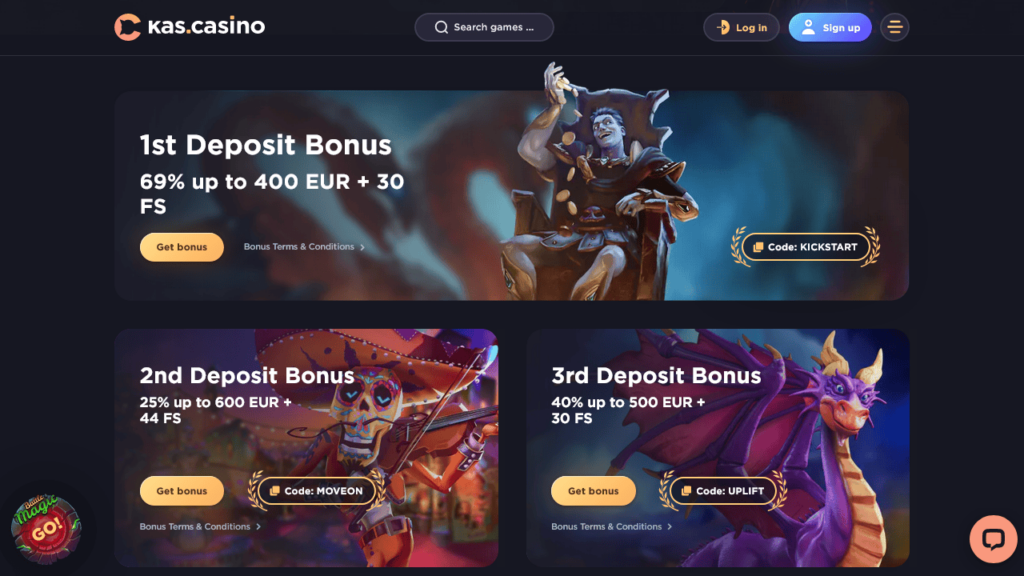 Kas Casino bonuses and promotions 