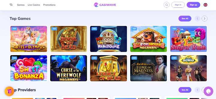 CasiWave Casino Games