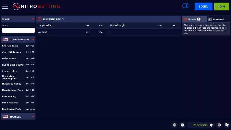 Nitro Betting Horse Racing
