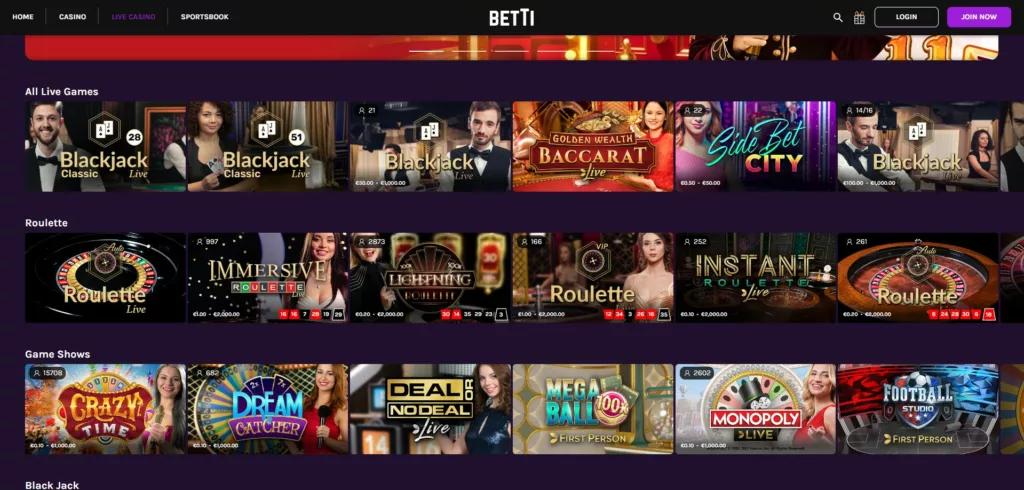 betti-casino-games