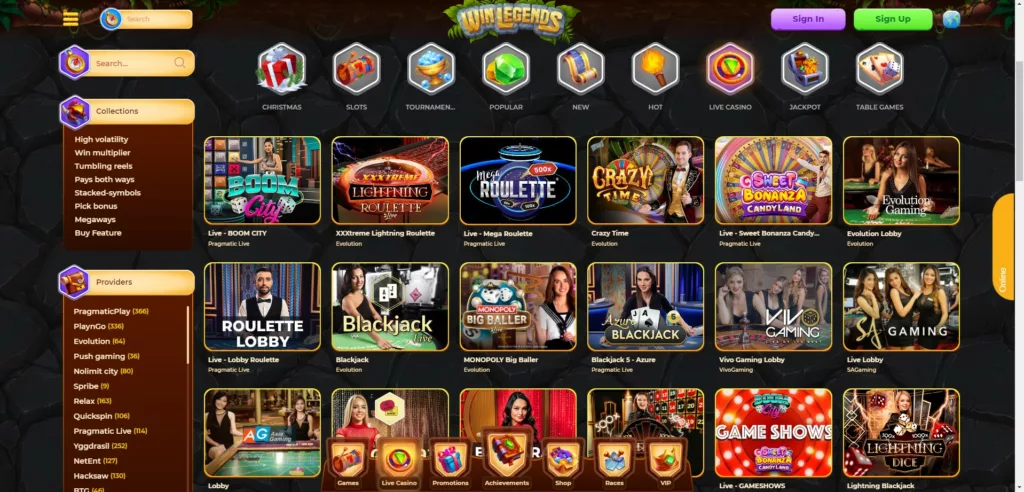 winlegends-casino-games