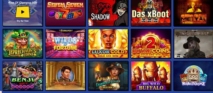 OhmyZino Casino Games