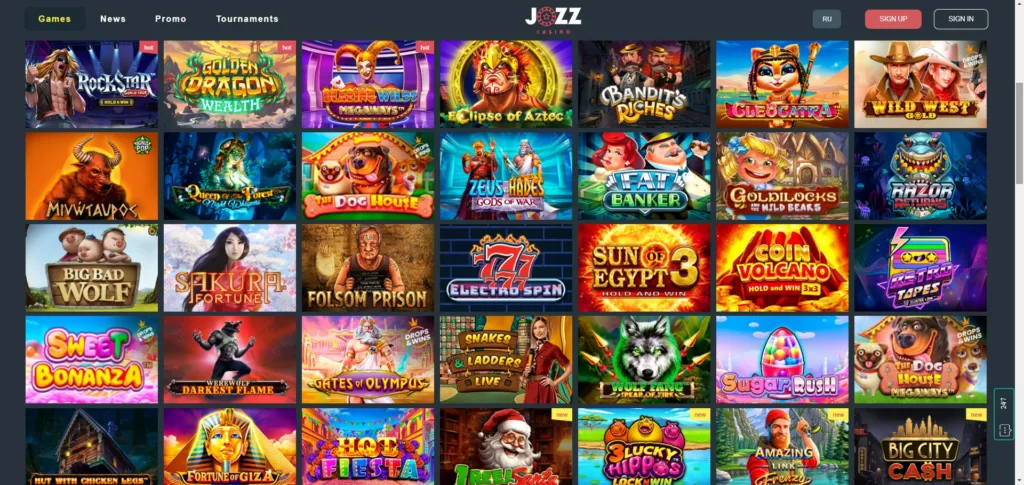 jozz-casino-games