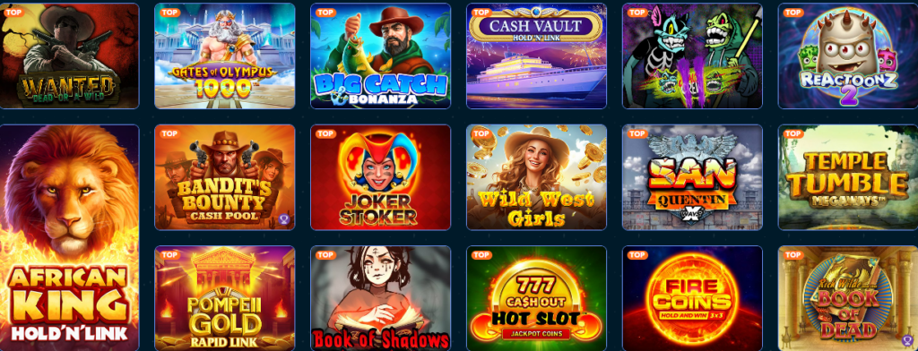 Rollino Casino Games