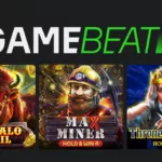Gamebeat logo with casino games